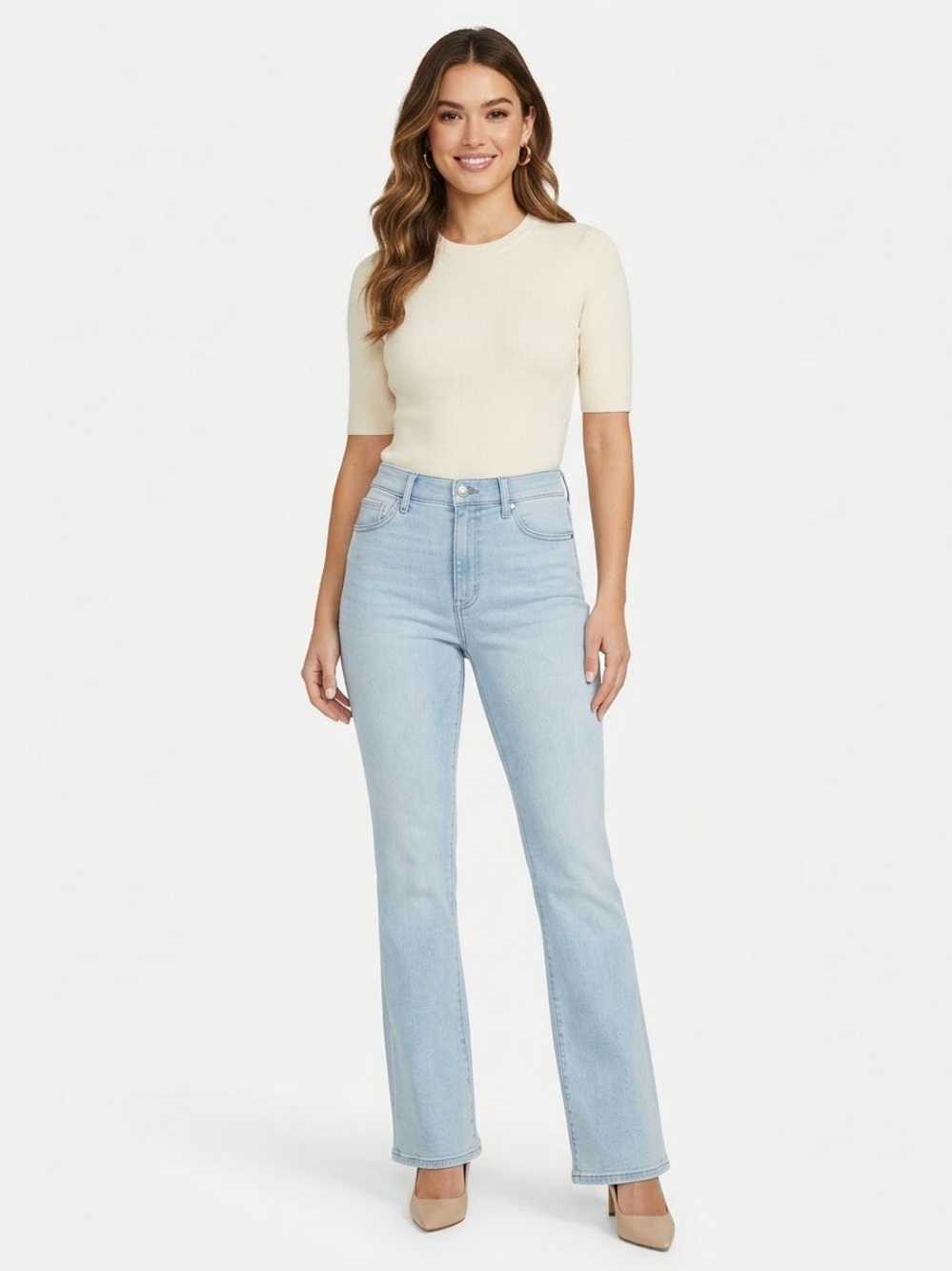 Express ’90s Boot High Rise Jeans Gray Wash Size 10R